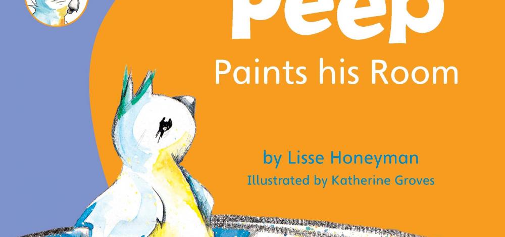 peep paints his room